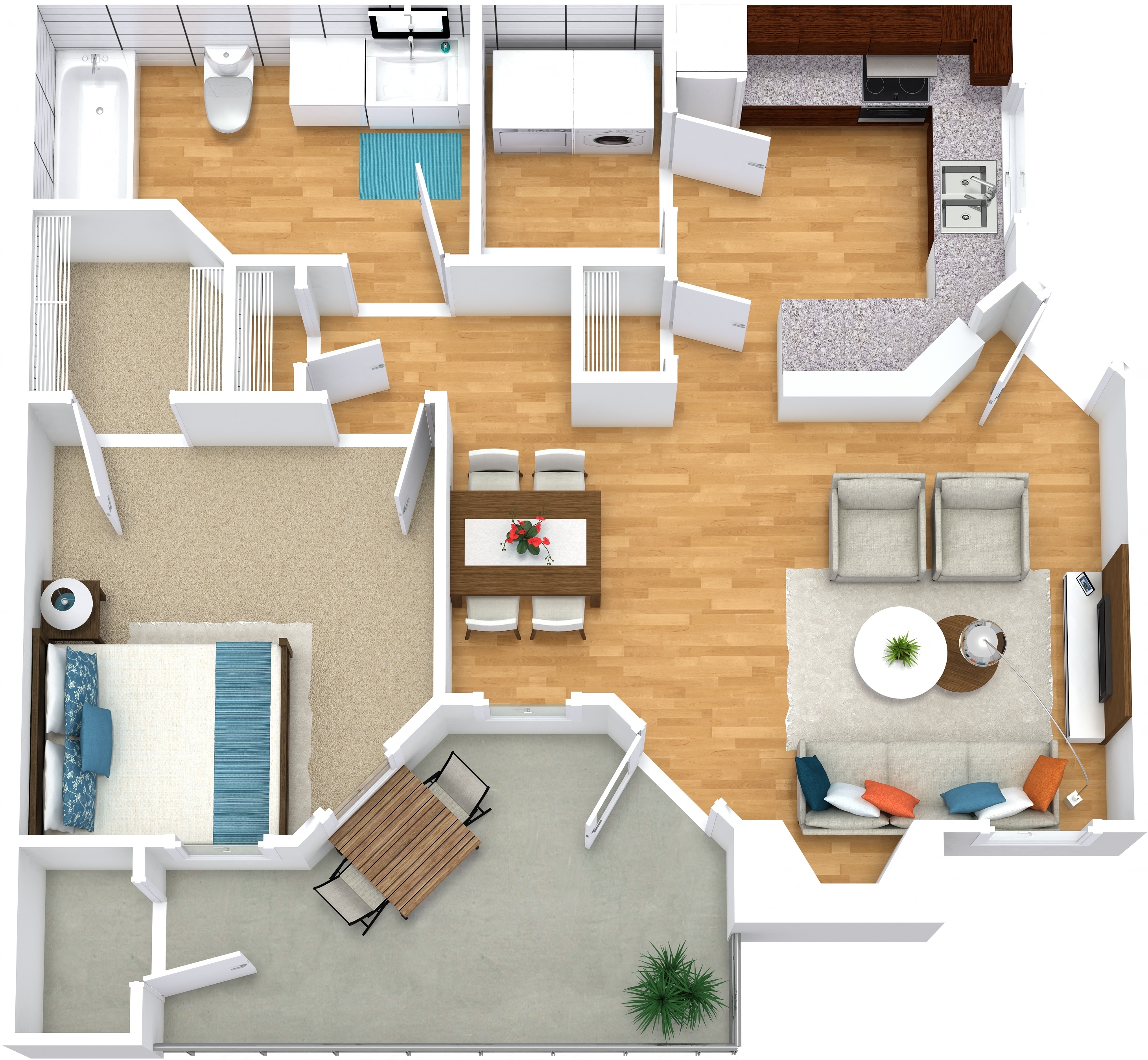 A1 floor plan